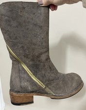 MoMa Rocky Boot in beige Feinstes Leder | italienische Handwerkskunst | Gr 39