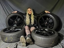 Orig. Corvette C7 5 Speichen vorn 8,5 x 18 Zoll hinten 10 x 19 Zoll Sommerreifen