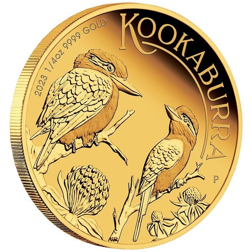 Goldmünze kookaburra 2023 - goldmünze,
