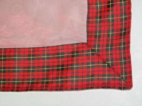 Tischdecke weihnachten rot - ,