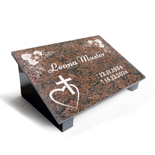 Granit grabstein multicolor - granit,