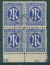 AM-POST 1945 PLATTENFEHLER Nr