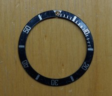 Rolex SEA DWELLER Inlay Bezel Lünette 16660 16600 Vintage Tropical Tritium Dot