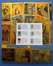 Goldfolierte tarotkarten - goldfolierte, –
