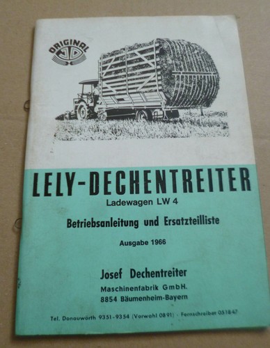 Lely dechentreiter ladewagen - lely,