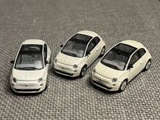 Konvolut 3x Norev Fiat 500 MiniJet 3 Inch Inches 1:64 Toys Modellauto Diecast