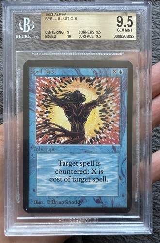Mtg alpha bgs - mtg, 9.5
