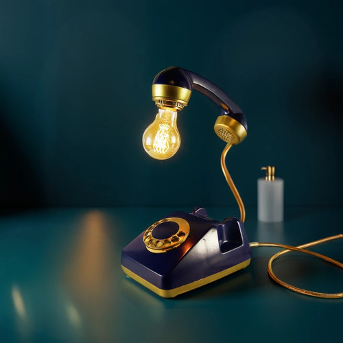 Retro telefon - retro,