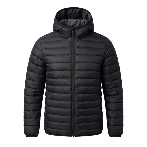 Herren steppjacke mit - herren, kapuze