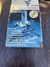Bosch POF 52 Router + Spannketten, 500W 240V