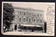 73262 AK Vietz Ostbahn bahn Hotel Reise Fuhrwerk Bischoff 1905