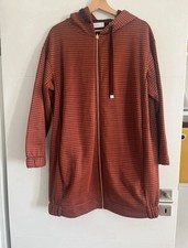 Sweatjacke JackeWeste Rich&Royal Damen Hahnentritt Gr 36 S rostrot burgunderot!