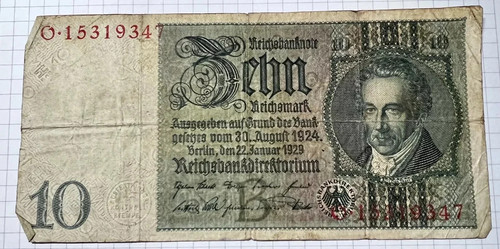 Alte geldscheine mark - mark, vor