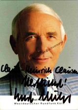 Original Autogramm Ernst Huberty (1927-2023) /// Autogramm Autograph sign 348937