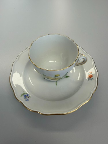 Meissen kaffeetasse untertasse - meissen,