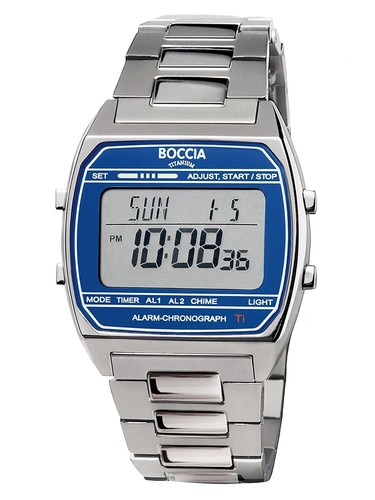 Boccia herrenuhr titan quarz - titan,
