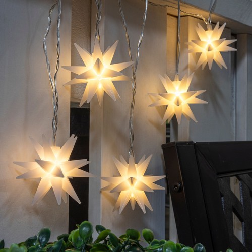 Led lichterkette mit sternen - 5,
