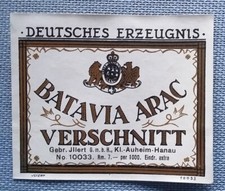 Old Label Bottle Neck Label