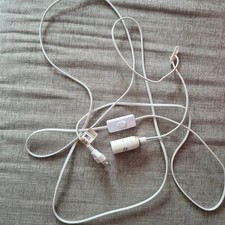 Netzkabel mit Schalter und E14 Fassung mit Zugentlastung / Aufhänger