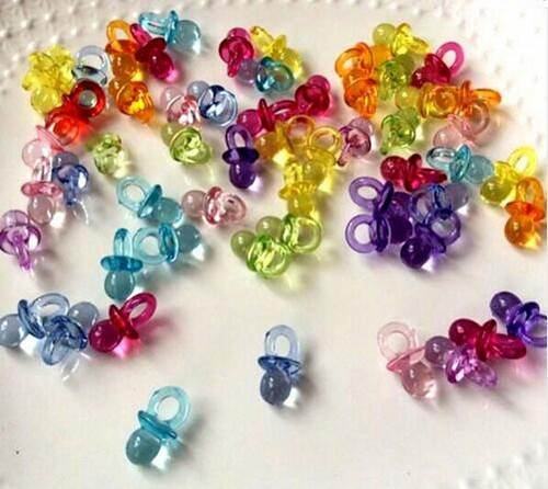 100 mini deko schnuller - 100, x