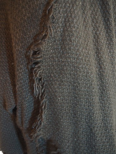 Strickjacke oversized fransig - oversized,