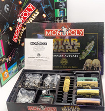 Monopoly Star Wars Sammlerausgabe Gesellschaftsspiel Parker vollständig