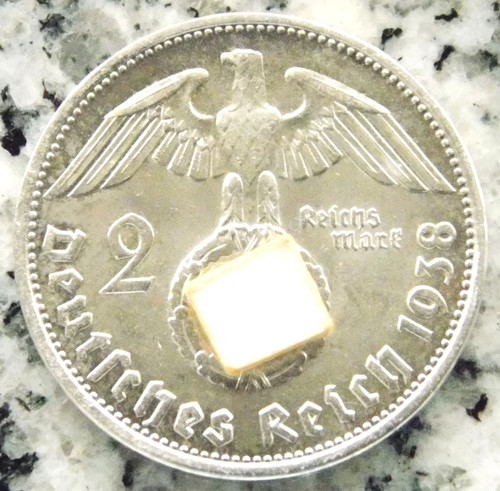 Silbermünze reichsmark 1938 - reichsmark,