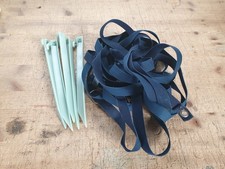 Sturmband 3st. +3Häringe für Vorzelt, Sonnendach, Panorama Zelt