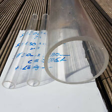 Acrylrohre Plexiglas PMMA farblos extrudiert ø30mm Länge 38 cm  + und Größere 