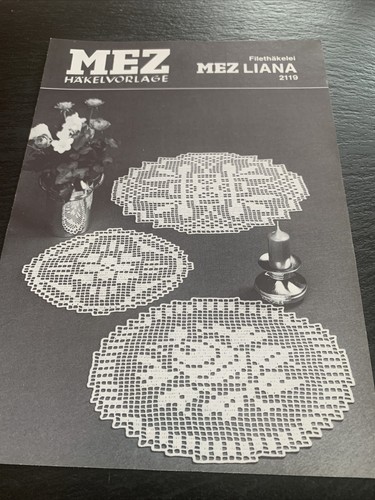 Vintage mez häkelvorlage - ,