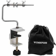 Schnurspulgerät mit Klemme Handhaspel Angelschnur Spool Spooler System Klamme...