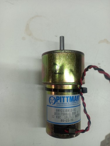 Pittman 12vdc motor mit - (2),