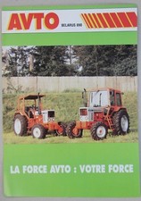 Prospekt Brochure Traktor AVTO Belarus 890 Traktor Traktor Prospekt