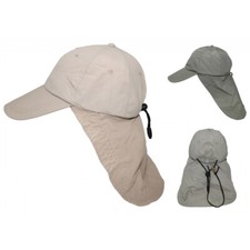 Cap Sahara langer Nackenschutz Mütze Kappe Schirmmütze Sonnenschutz Sonnenhut