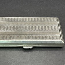 Zigarettenetui 935er Silber cigarette case box Ernst Gideon Bek