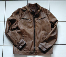 Manguun Herbst.. Kunstlederjacke Gr.XL antikbraun ? wenig getragen !