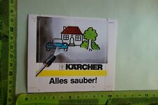 Alter Aufkleber Handwerk HOCHDRUCKREINIGER KÄRCHER 