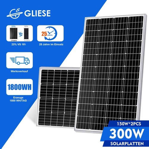 300w solarmodul solarpanel 12v - solarmodul,