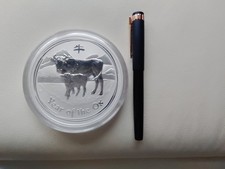 1 kg Silbermünze Lunar (