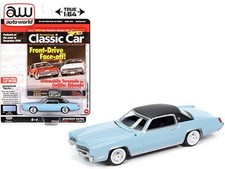 CADILLAC Eldorado - 1967 - light blue - Auto World 1:64
