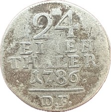Alte Silber Münzen (24 Thaler