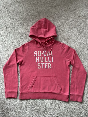 Hoodie hollister pink - pink, m