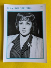 GINA LOLLOBRIGIDA / Filmstar -