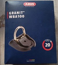 ABUS Wand- Und Bodenanker Granit WBA 100 - Diebstahlsicherung Für Fahrrad Und Mo