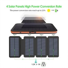 Solar Ladegerät 25000mAh mit