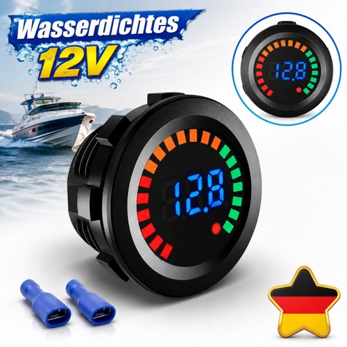 12v led voltmeter - dc,
