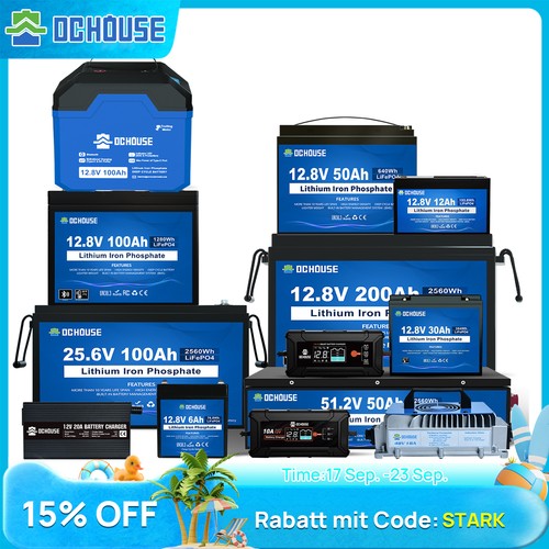 Lifepo4 akku 12v 24v - lifepo4,