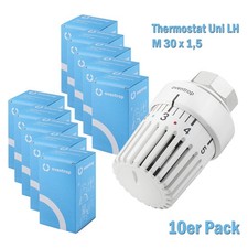 10x Oventrop Thermostatkopf