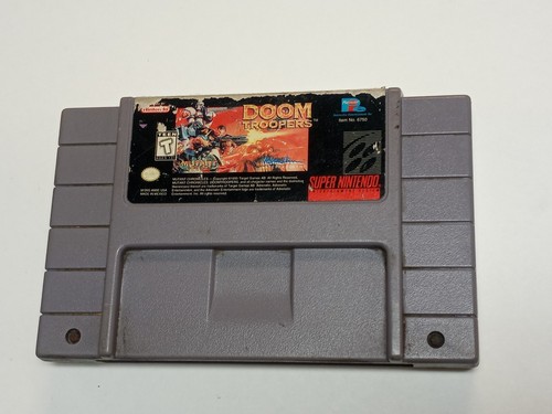 Doom troopers super nintendo - doom,