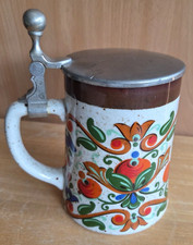 Bierkrug Bierseidel Steingut